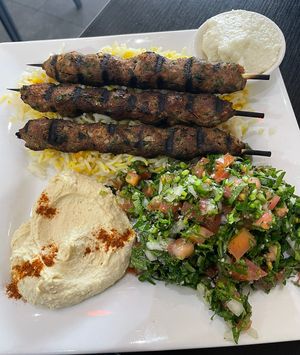 Vegan Mashawi  at Balila in Oakleigh