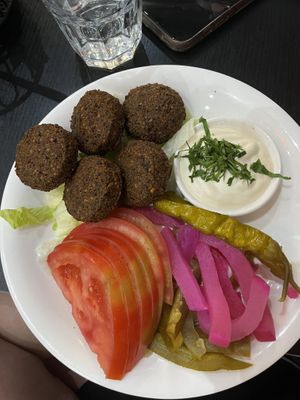 falafel plate🤝  at Balila in Oakleigh