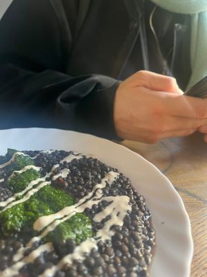 Messabeh - so delicious and everything homemade. at Café Bar Tirrée in Berlin