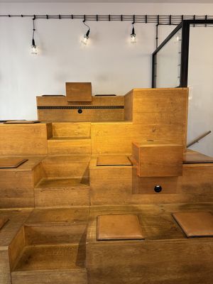 inside  at Bagel Brothers in Leipzig