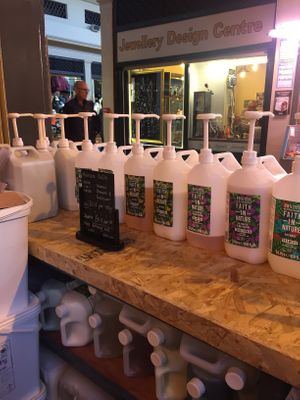 Eco friendly Grainger Market stall at Nil Living in Newcastle Upon Tyne