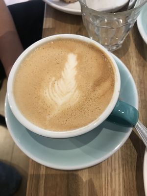 cappuccino at Virgule in Toulouse