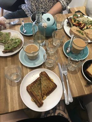 grilled cheese at Virgule in Toulouse