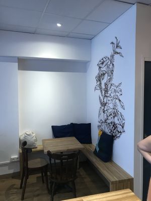 interior at Virgule in Toulouse