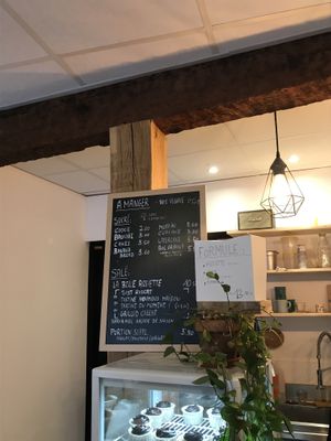 menu at Virgule in Toulouse