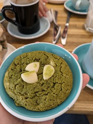 Matcha cookies at Virgule in Toulouse