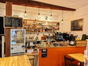 Bar at Virgule in Toulouse