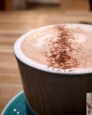 Hot chocolate at Virgule in Toulouse