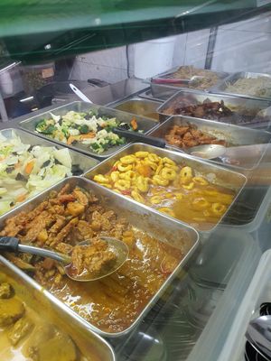 Economy dishes ~ at K Tree 康妙素食馆 in Central Singapore