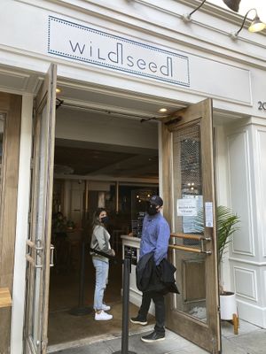Entrance at Wildseed in San Francisco