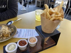 Belga fries at Wildseed in San Francisco