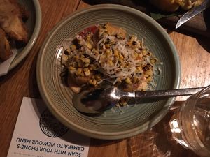 Corn cakes at Wildseed in San Francisco