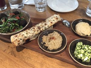 Mezze Plate at Wildseed in San Francisco