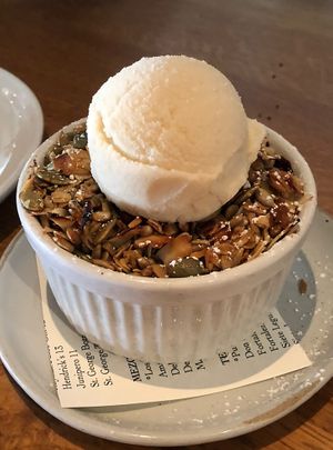 Stone Fruit Crumble at Wildseed in San Francisco