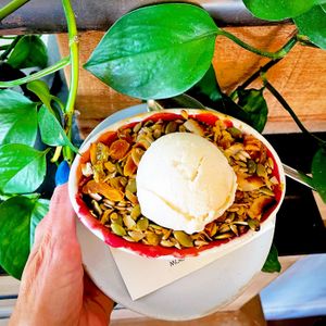 Stone Fruit Crumble at Wildseed in San Francisco