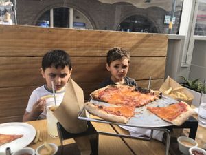 Cheese pizza  at Wildseed in San Francisco