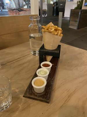 Loved the curry ketchup  at Wildseed in San Francisco