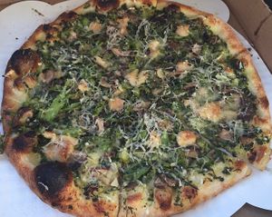 Green Forest Pizza #Veganuary at Wildseed in San Francisco