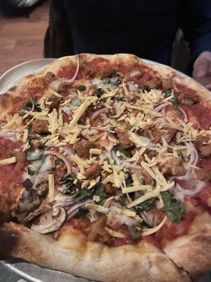Meat lovers pizza   at Wildseed in San Francisco