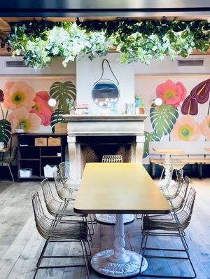 Beautiful private dining room  at Wildseed in San Francisco