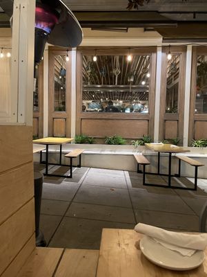 Outdoor dining at Wildseed in San Francisco