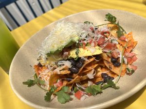 Chilaquiles - barely any queso, wouldn’t get again  at Wildseed in San Francisco