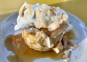 Meyer Lemon Cashew Cheesecake  at Wildseed in San Francisco