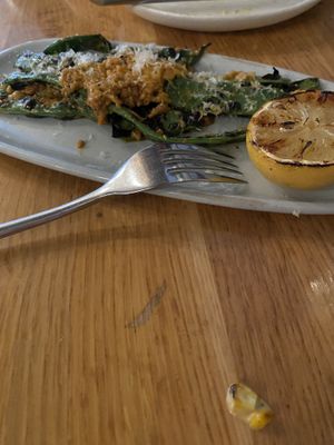 Romano beans  at Wildseed in San Francisco