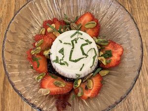 Panna cotta  at Wildseed in San Francisco