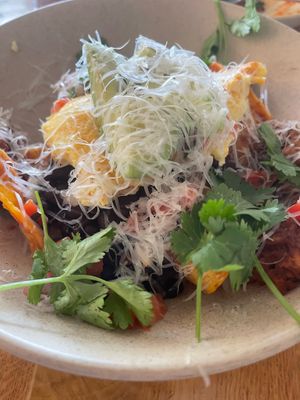 Chilaquiles  at Wildseed in San Francisco