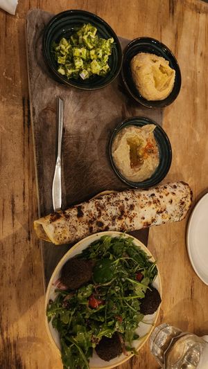 Mezze plate at Wildseed in San Francisco