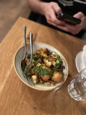 Curried Cauliflower   at Wildseed in San Francisco