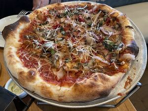 Sausage Pizza at Wildseed in San Francisco
