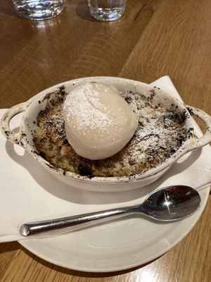 Apple crumble #Veganuary at Wildseed in San Francisco