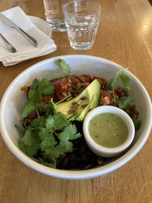 Al pastor bowl, so good  at Wildseed in San Francisco