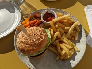 Wildseed Burger at Wildseed in San Francisco