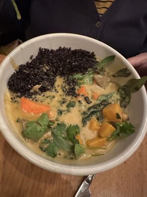 Curry bowl   at Wildseed in San Francisco