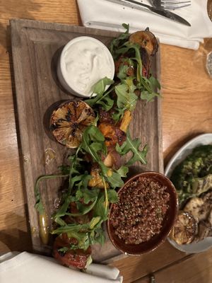 Tofu skewer   at Wildseed in San Francisco