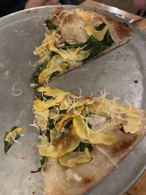 The Fall squash pizza. Yum!  at Wildseed in San Francisco