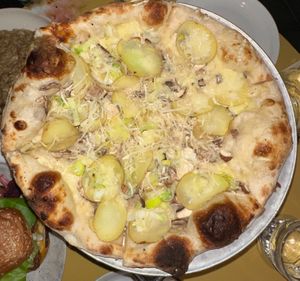 Potato pizza. Not good  at Wildseed in San Francisco