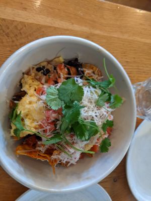 Chilaquiles at Wildseed in San Francisco