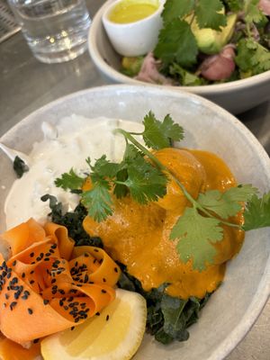 Harvest bowl  at Wildseed in San Francisco