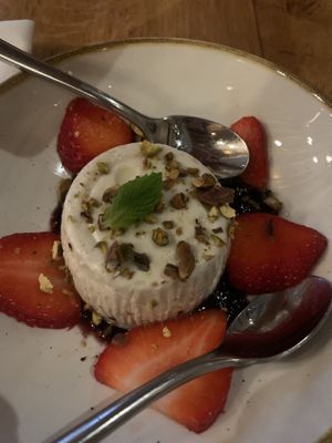 panna cotta   at Wildseed in San Francisco