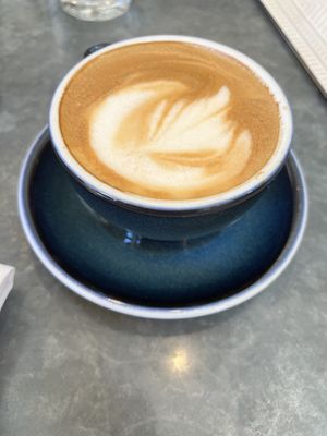 Decaf Coffee Lattée  at Wildseed in San Francisco