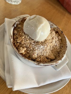 Peach Crumble   at Wildseed in San Francisco