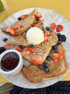 French toast  at Wildseed in San Francisco