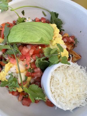 Chiaquiles   at Wildseed in San Francisco