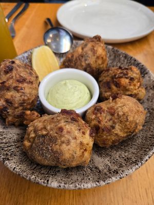 Wild Mushroom Zeppole at Wildseed in San Francisco