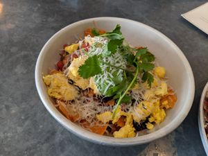 Chilaquiles at Wildseed in San Francisco