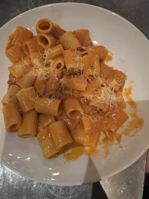 penne alla vodka  at Wildseed in San Francisco